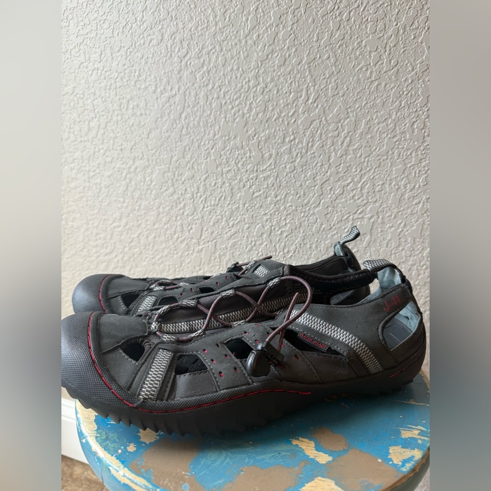 New J-41 Groove II sandals.  Adjustable Waterproof. Comfy.